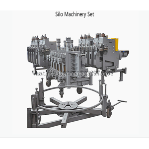 Mạ kẽm sắt xoắn ốc hạt bin silo máy